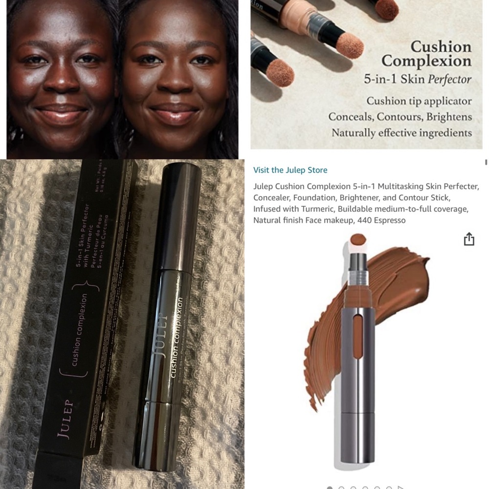 NIB Julep Cushion Complexion 5 - 1 Skin Perfector